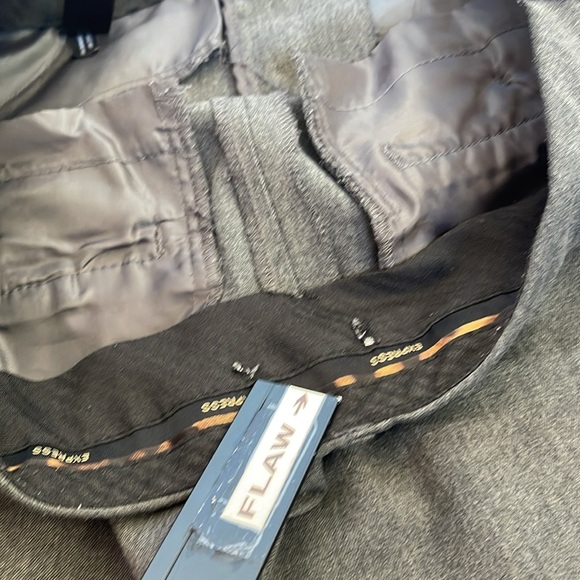 Womens Express grey pants with pockets slacks dress pants - Picture 12 of 17